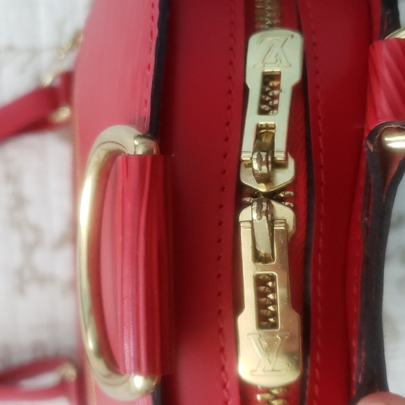 Vintage Red Epi Mabillon backpack - Picture 5 of 10